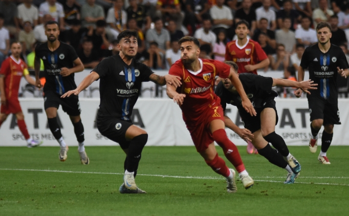 Kayserispor'dan rahat galibiyet!