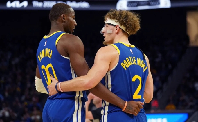 Podziemski'den Kuminga'ya destek: 'Tak�m onun arkas�nda'