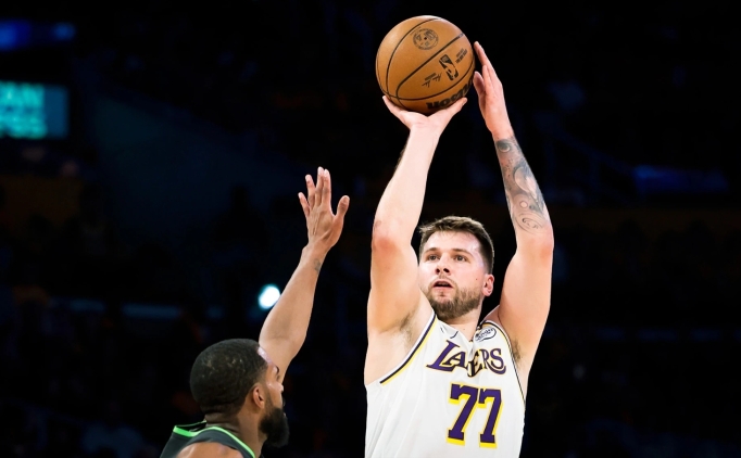 Lakers, Luka Doncic'in profesyonelli�inden 'etkilendi'