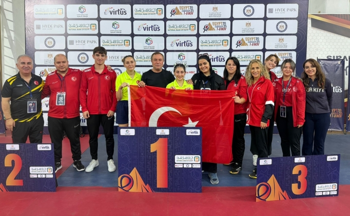 Kad�n Para Masa Tenisi Milli Tak�m�, d�nya �ampiyonu oldu