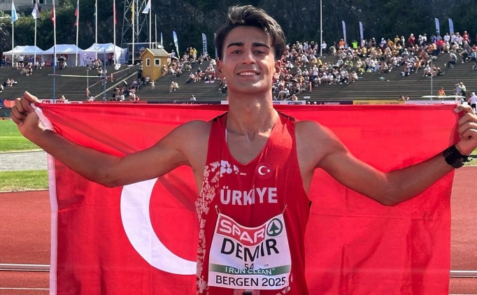Milli atlet Mazlum Demir, 23 yaş altında Avrupa şampiyonu oldu