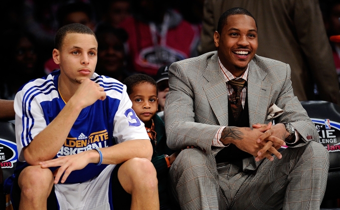 Carmelo'dan cesur iddia: 'Knicks, Curry'yi draft etse ampiyonduk'