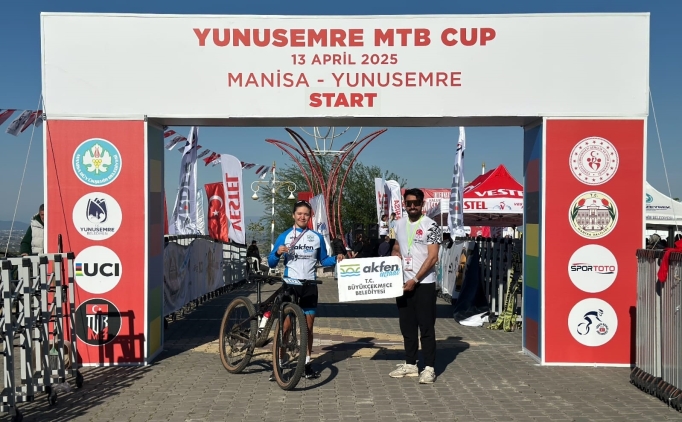Milli sporcu Ekin Ereke, Da� Bisikleti Yar���'nda ikincilik elde etti