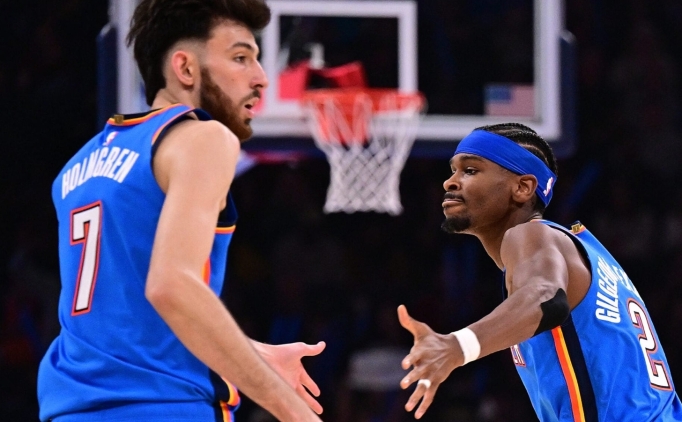 NBA'de Thunder, Blazers'� yenerek serisini 9 ma�a ��kard�