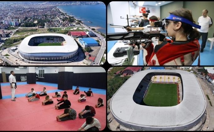 Ordu'nun 'yaayan stad' her gn 2 bin sporseveri arlyor