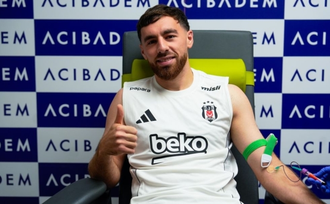 Orkun K�k��, sa�l�k kontrol�nden ge�ti