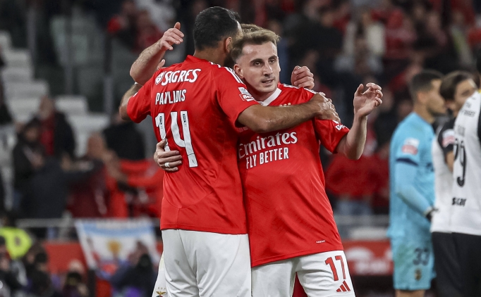 Kerem ve Orkun asist yapt�! Benfica, Porto'yu da��tt�!
