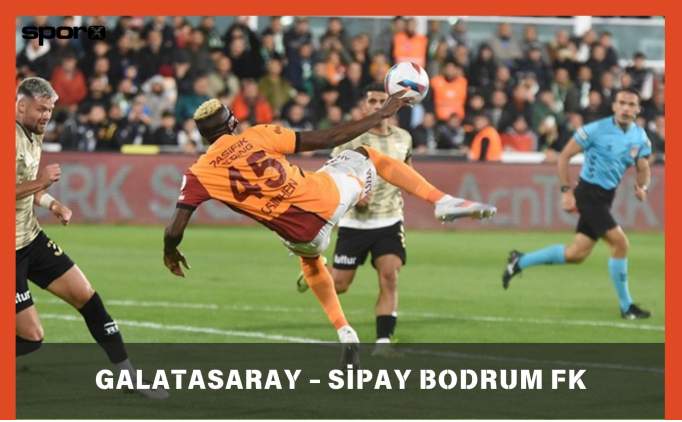 Galatasaray - Bodrum maçı kadrosu ve muhtemel ilk 11'ler