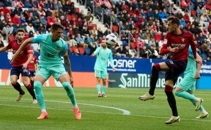 Vedat Muriqi'in gol� Mallorca'ya yetmedi