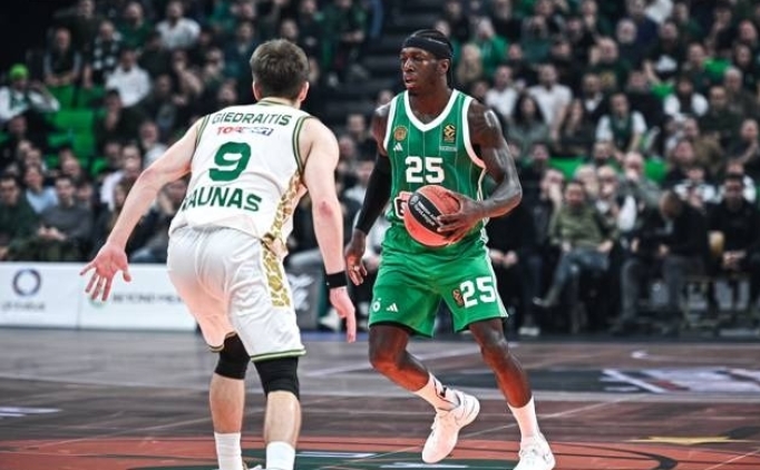 Panathinaikos, 20 saydan dnd ve Zalgiris'i 13 farkla yendi