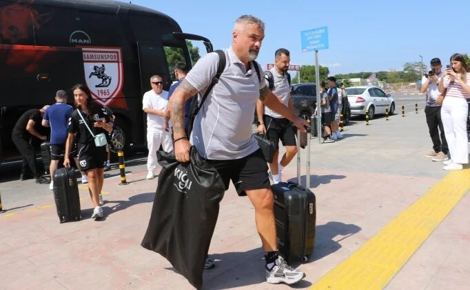 Samsunspor, Atina'ya gitti!