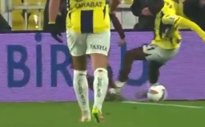 Fenerbah�e, VAR uyar�s�yla penalt� kazand�