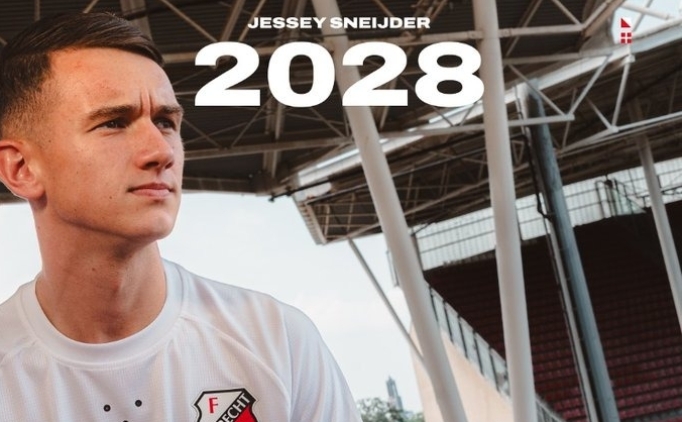 Jessey Sneijder FC Utrecht ile szleme imzalad