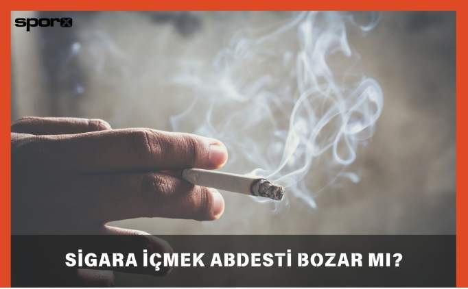 Sigara içmek abdesti bozar mı? Diyanet açıkladı