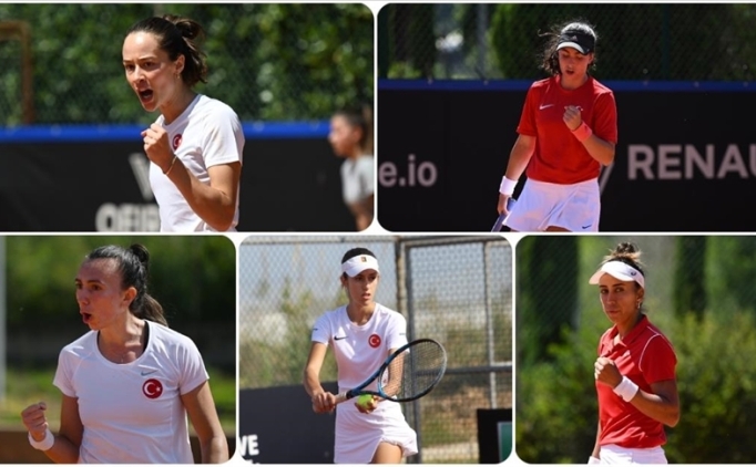 Milli tenis�ilerin rakipleri Bel�ika ve Almanya!