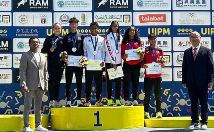 Milliler, Dnya 15 Ya Alt Tetratlon ampiyonas'nda 3 madalya kazand