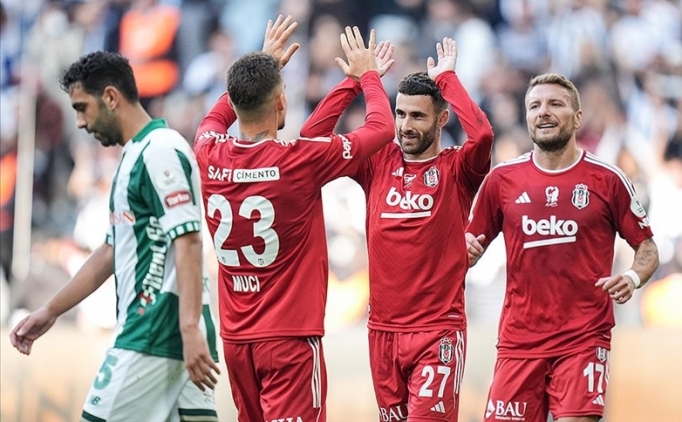 Be�ikta� ile Konyaspor 48. randevuda