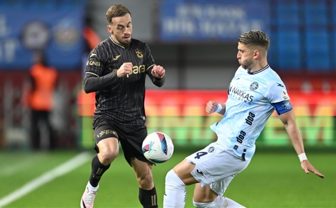 Trabzonspor, 4 eksikle Adana Demirspor deplasman�nda