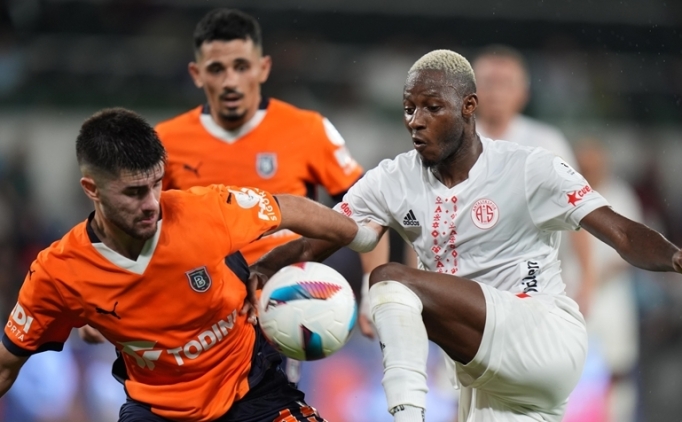 Ba�ak�ehir, deplasmanda Antalyaspor ile kar��la�acak