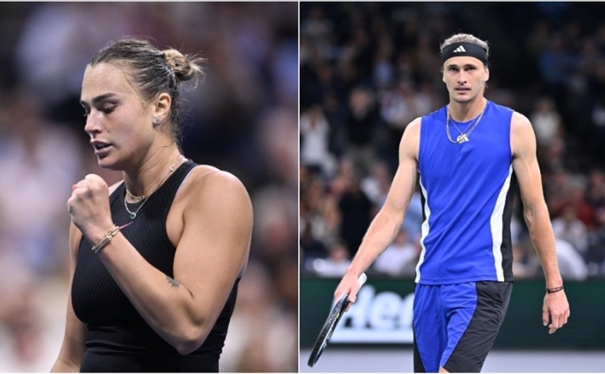 Avustralya Ak'ta Sabalenka ve Zverev ikinci tura kt