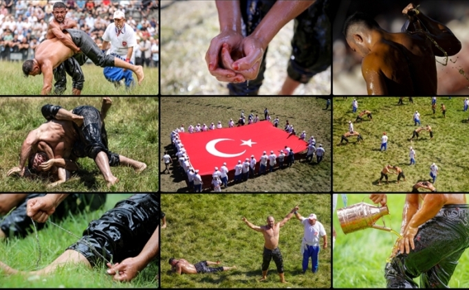 K�rkp�nar'�n pehlivanlar� alt�n kemer i�in er meydan�nda!