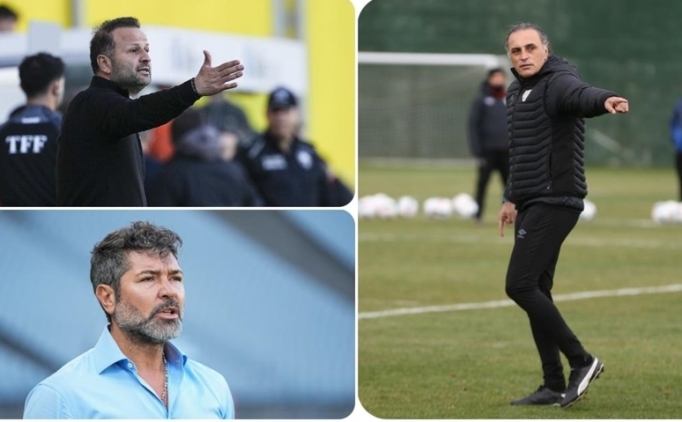 1. Lig'de sadece 3 tak�m teknik direkt�r�n� de�i�tirmedi