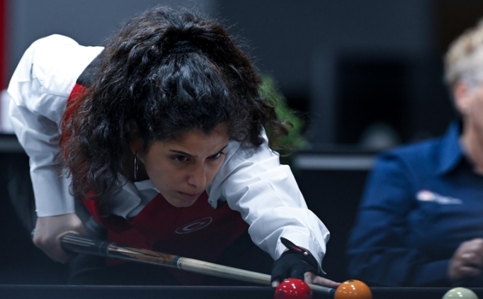 Milli bilardocu G�zin M�jde'den Avrupa ���nc�l���!