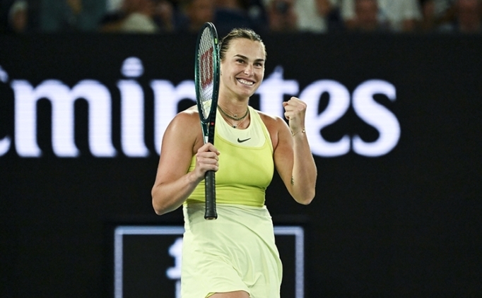 Avustralya Ak'ta Aryna Sabalenka finale kald