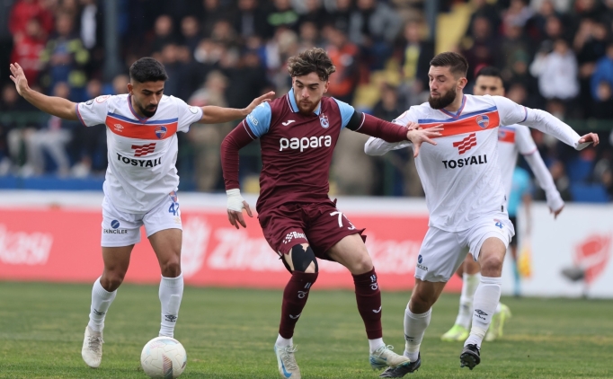Trabzonspor'da kupa �ans� son ma�a kald�