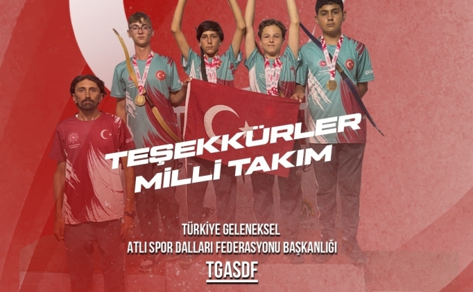 T�rkiye, �ocuklar Atl� Ok�uluk �ampiyonas�'nda ikinci oldu!