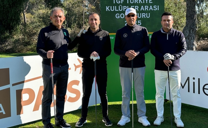 T�rkiye Kul�pler Aras� Golf Turu'nun birinci aya�� tamamland�