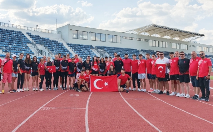 U20 Milli Atletizm Tak�m�'ndan, Balkan �ampiyonas�'nda 15 madalya