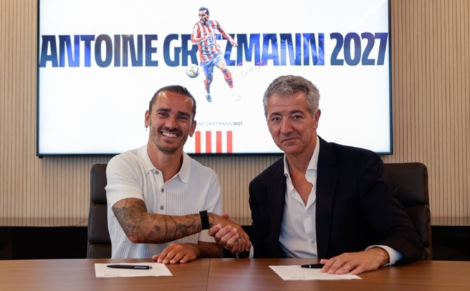 Atletico Madrid ve Griezmann s�zle�me uzatt�