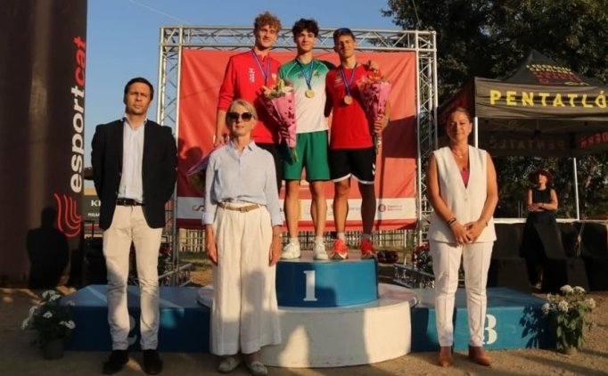 Milli pentatletler Avrupa'dan g�m�� madalya ile d�nd�!