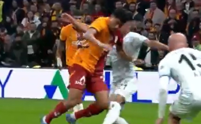 Galatasaray ma��nda penalt� VAR'la iptal!