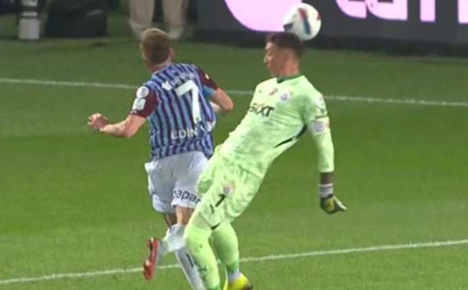 Trabzonspor'da penalt� itiraz�!