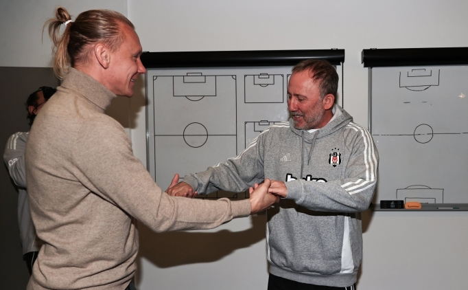 Domagoj Vida'dan Be�ikta�'a s�rpriz ziyaret