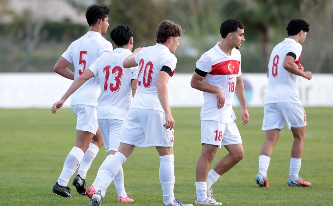 U19 Milli Tak�m�'ndan Lihten�tayn'a gol ya�muru