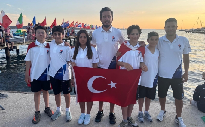 Yelkende 2025 Optimist D�nya �ampiyonas�, Slovenya'da ger�ekle�tirildi