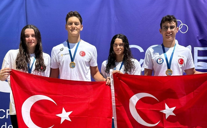 Milli y�z�c�ler, S�rbistan'da 6 madalya kazand�