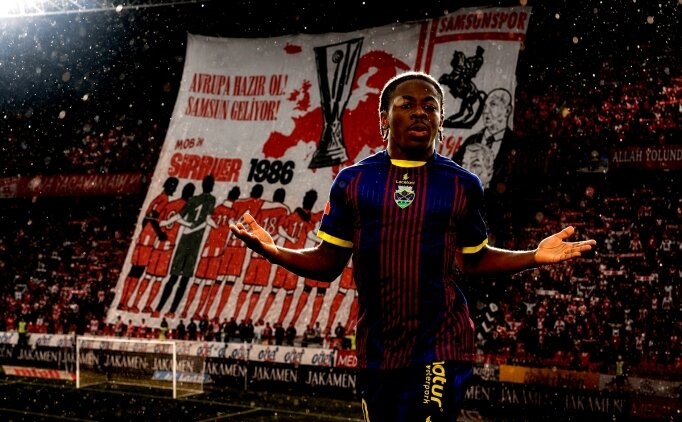 Samsunspor'a bir y�ld�z daha: Kusso!