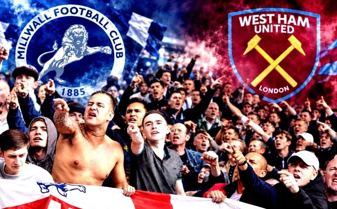 Holiganlar�n derbisi: Milwall - West Ham