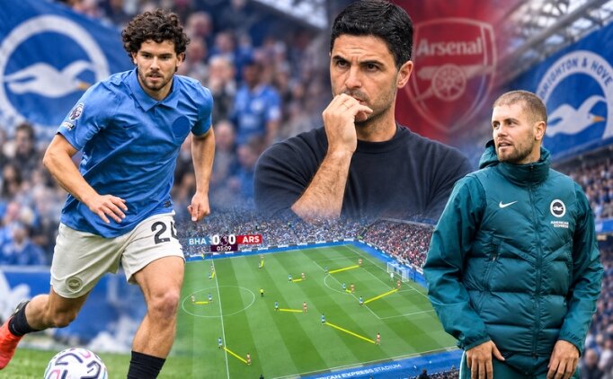 Brighton'dan Arsenal'a pres dersi: Oyunu nas�l bozdular?