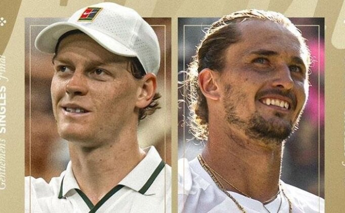 Wimbledon tek erkeklerde final g�n�: Sinner - Zverev