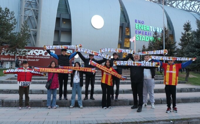 800 km mesafeden Kayserispor - Fenerbah�e ma��na geldiler