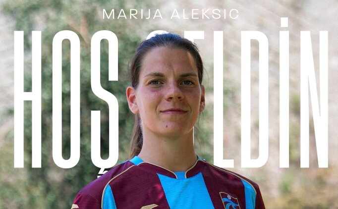 Trabzonspor Kad�n Futbol Tak�m�, Aleksic'i duyurdu