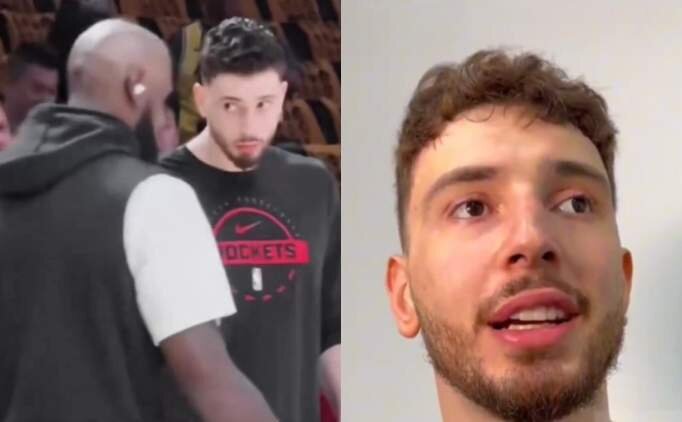 Alperen �eng�n: 'LeBron ge�erken aya�a kalkt�m ��nk��'