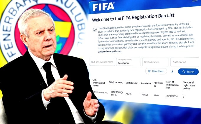 FIFA'dan Fenerbah�e'ye 3 d�nem transfer yasa��!