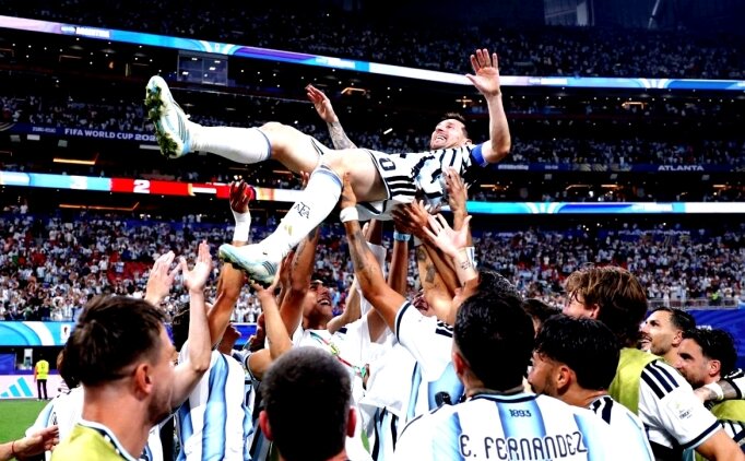 Messi'nin son dans�: Arjantin'e Monumental'de veda