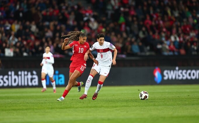 A Milli Kad�n Futbol Tak�m�, �svi�re'ye ma�lup